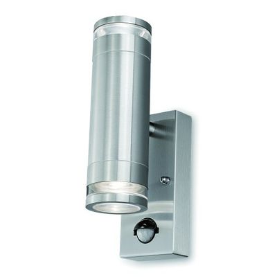 4LITE Marinus Range 4L2/2306 Smart LED Outdoor Wall Light - Stainless Steel, Twin Pack, Stainless Steel