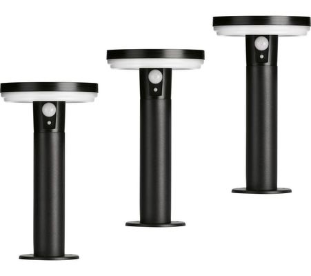 4LITE Antheia Solar Garden Spike Light - Pack of 3