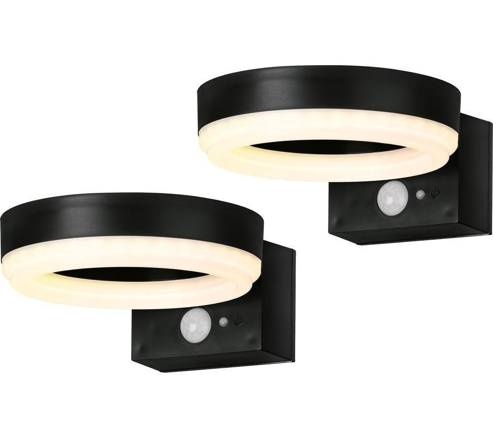 4LITE Antheia Solar Wall Light - Pack of 2 - Image 1