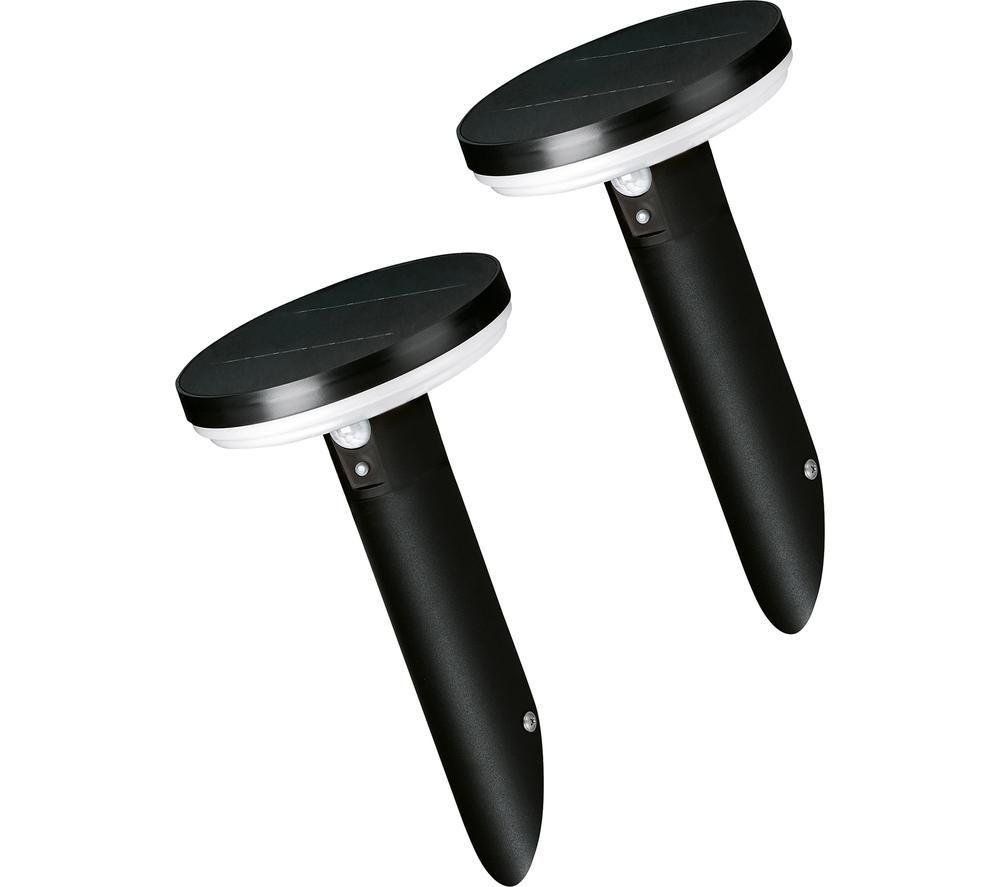 4LITE Antheia Solar Slanted Wall Light - Pack of 2 - Image 1