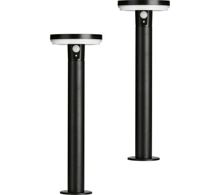 4LITE Antheia Solar Bollard Light - Pack of 2
