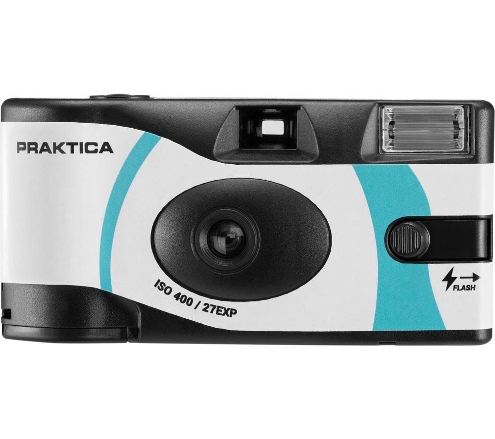PRAKTICA N21F X10 Disposable Camera - Mint Green, Pack of 10, Green - Image 1