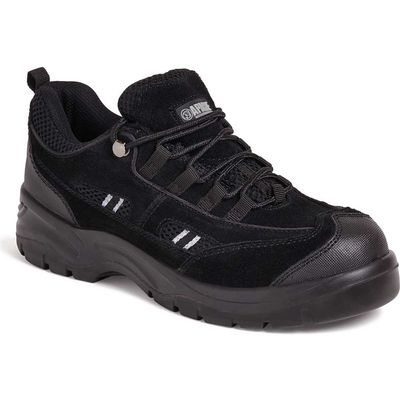 Apache AP302SM Suede Safety Trainers Black Size 6
