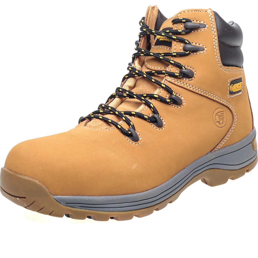 Apache AP31 Nubuck Water Resistant Safety Hiker Boots Wheat Size 7 - Image 1