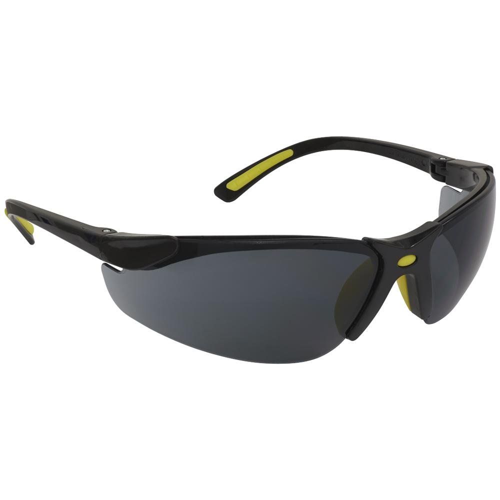 Sealey 9214 Zante Style Smoke Lens Safety Glasses With Flexi Arms - Image 1