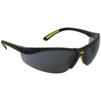 Sealey 9214 Zante Style Smoke Lens Safety Glasses With Flexi Arms