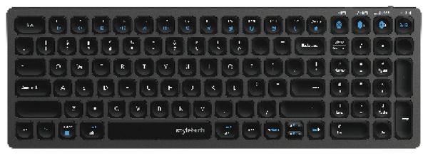 Styletech MK650 keyboard Mouse included Universal QWERTY English Black - Thumbnail 2