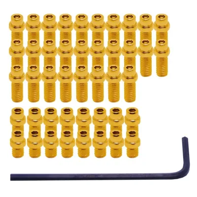 DMR Flip Pins For Vault Pedals - Gold - Thumbnail 2