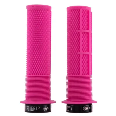 DMR Brendog DeathGrip Flange MTB Grips - Thumbnail 2