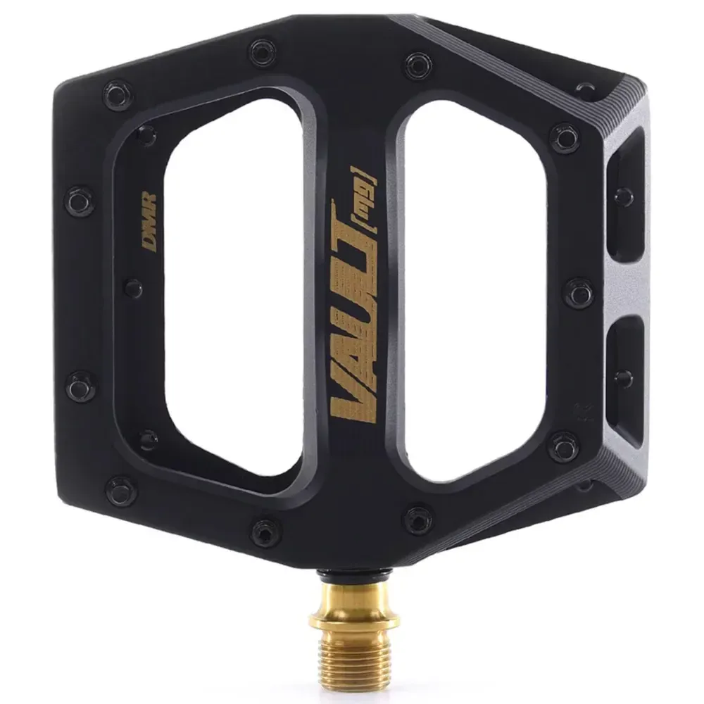DMR Vault Mag SL Mountain Bike Pedals Black/Gold - Image 1