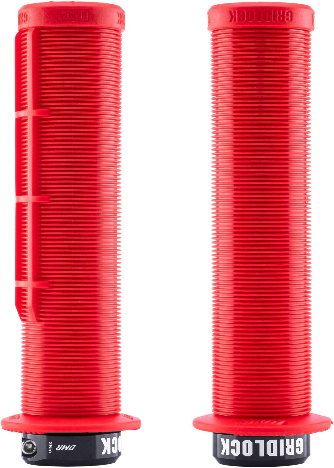 DMR Gridlock Lock-On Grips - Red - Image 1