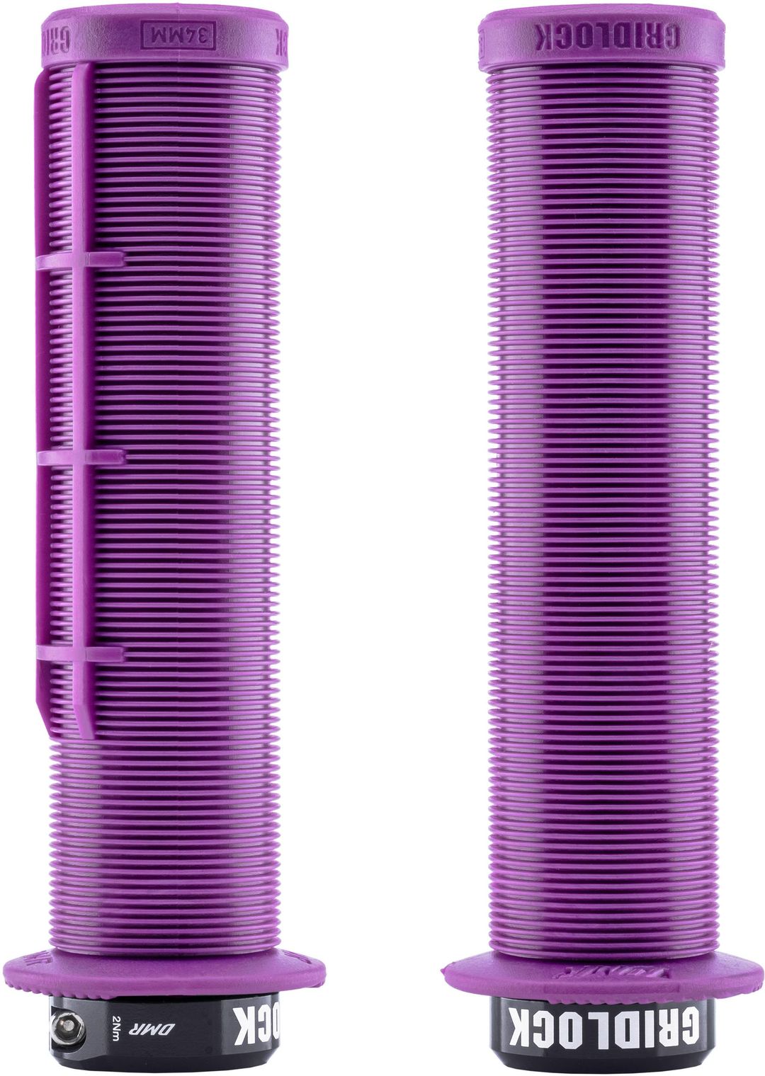 DMR Gridlock Lock-On Grips - Purple - Image 1