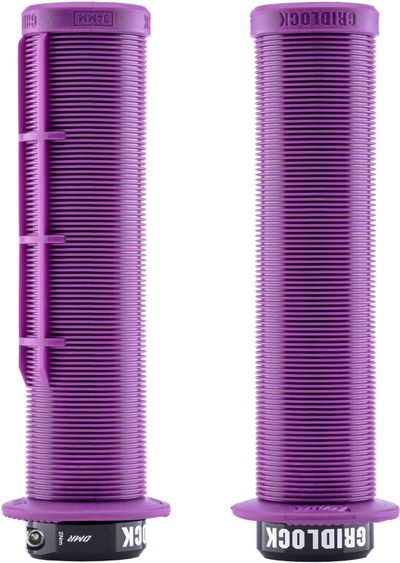 DMR Gridlock Lock-On Grips - Purple