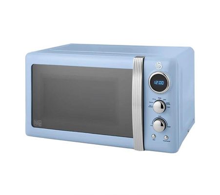 SWAN Retro SM22030LBLN Solo Microwave - Blue, Blue
