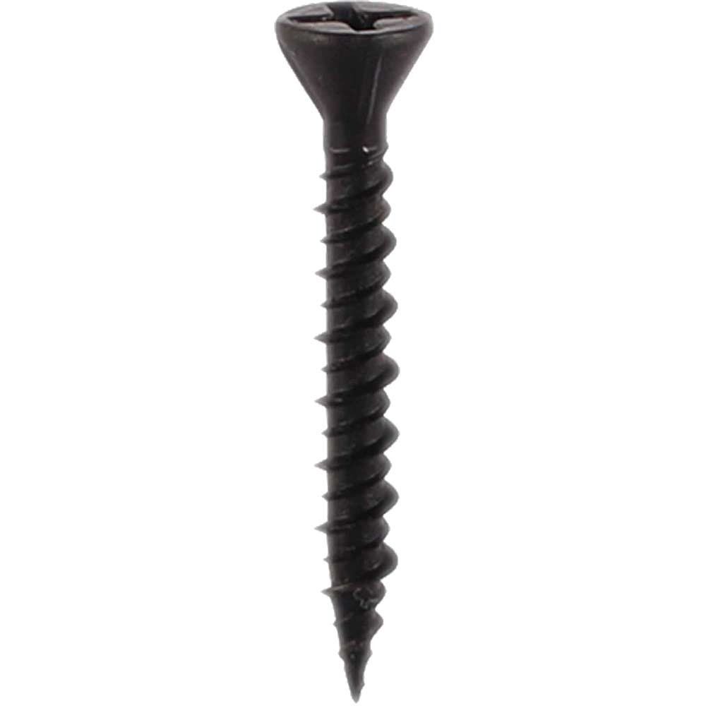 Timco 00045DRYD Drywall Dense Board Screws - Ph - Reduced Countersunk - High-Low Thread - Black 3.9 X 45 - Image 1
