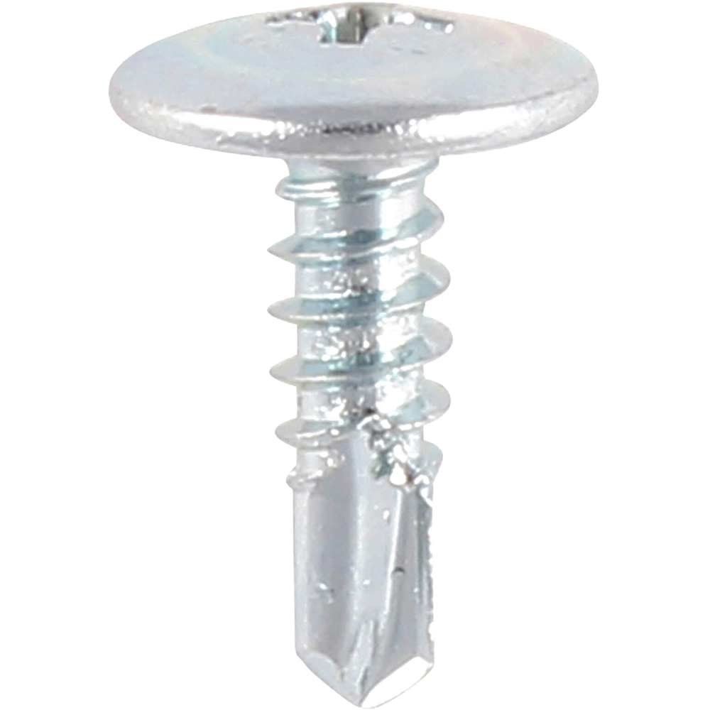 Timco 00016WHSD Metal Construction Sheet & Framing Screws - Ph - Wafer - Self-Drilling - Zinc 4.2 X 16 - Image 1