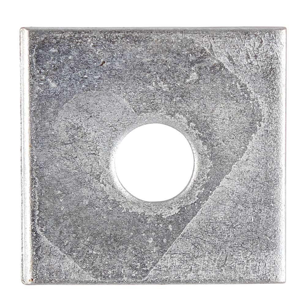 Timco 1050WHSPZB Square Plate Washers - Zinc M10 X 50 X 50 X 3 TIMbag 30 - Image 1