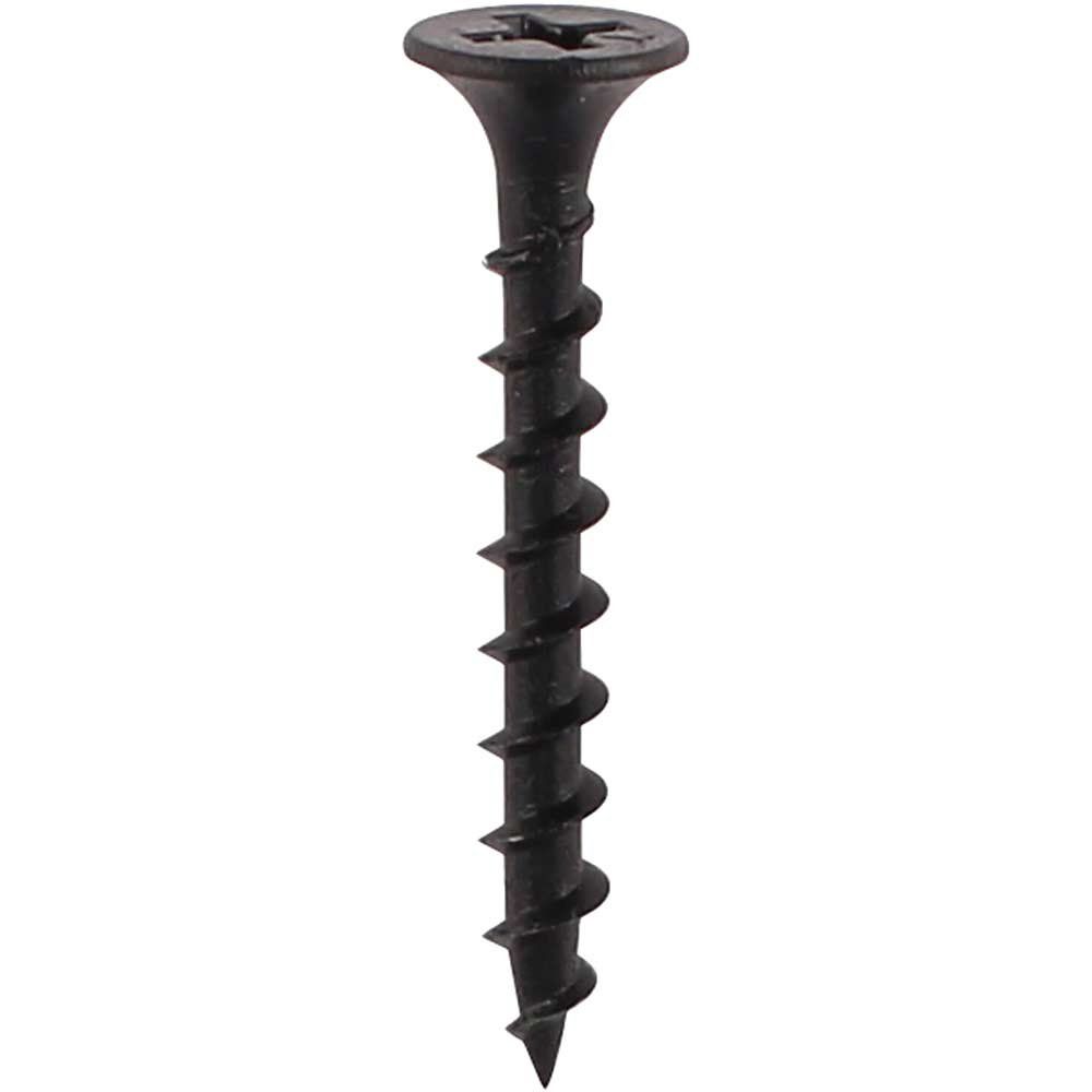Timco 00045CDRYTUB Collated Drywall Timber Stud Plasterboard Screws - Ph - Bugle - Coarse Thread - Black 3.5 X 45 - Image 1