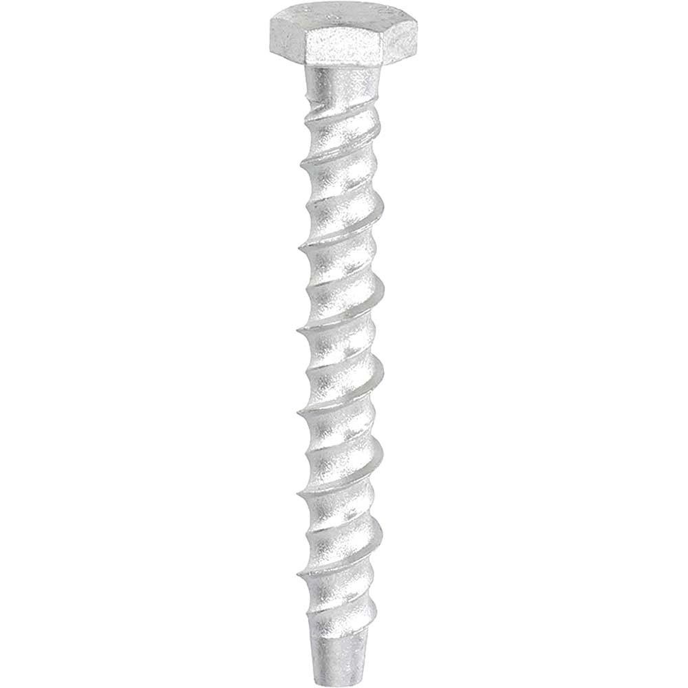 Multi Fix Bolt Hex Head Concrete Screws 10mm 100mm Pack of 12 - Image 1