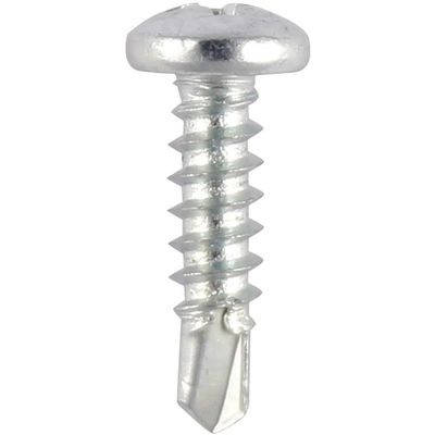 Pan Head Self Drill Screw Zinc Plated 4.2mm 13mm Pack of 200