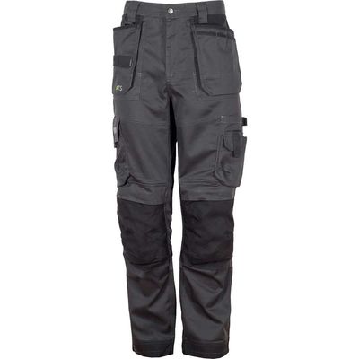 Apache Mens ATS 3D Stretch Holster Work Trousers Grey 38" 29"