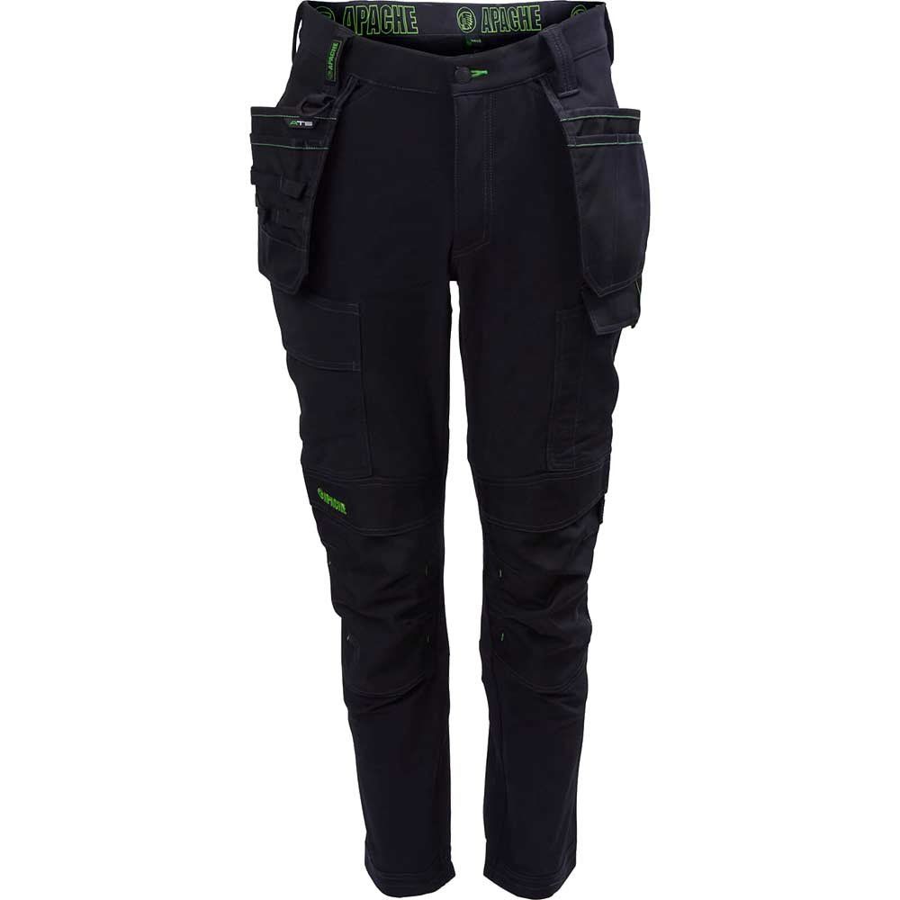 Apache CALGARY 40W/33L Calgary Black Stretch Holster Trousers Waist 40In Leg 33In - Image 1