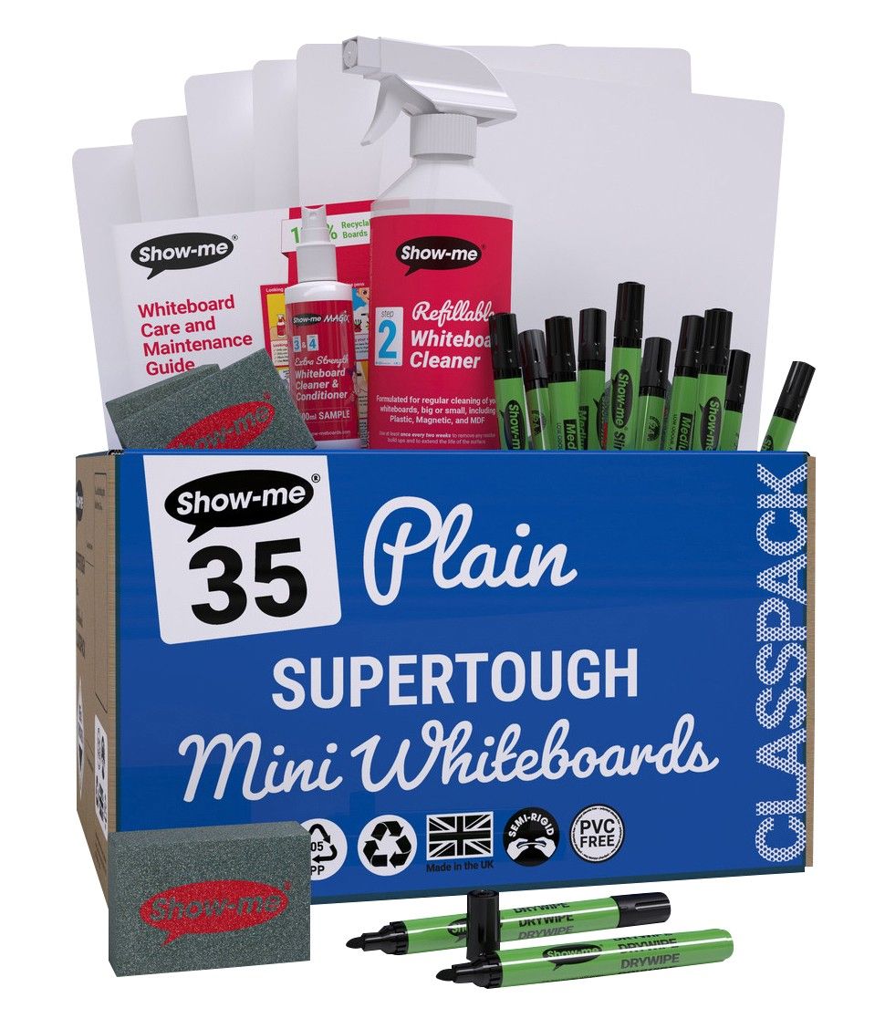 Eastpoint C/SRP dry erase board 290 x 297 mm White - Image 1