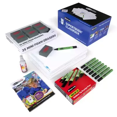 Eastpoint C/SRP dry erase board 290 x 297 mm White - Thumbnail 2