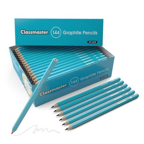 Classmaster Graphite Pencil Hexagonal Barrel HB (Pack 144) - GP144HB - Image 1