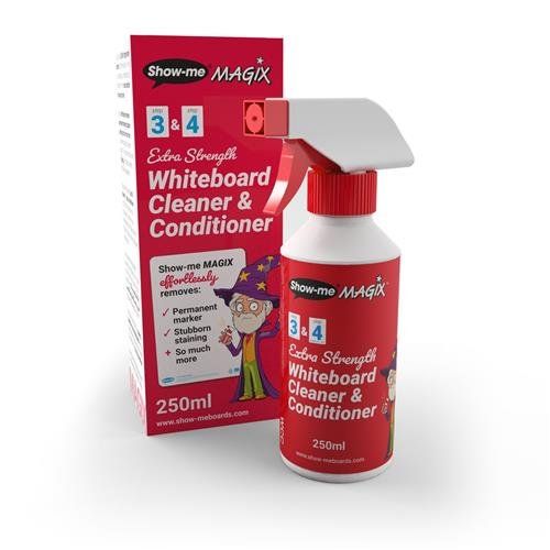 Show-me MAGIX Whiteboard Cleaner and Conditioner 250ml PK1 - WCC - Image 1