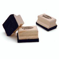 Show-me Mini Wooden Whiteboard Erasers PK30 - WME30