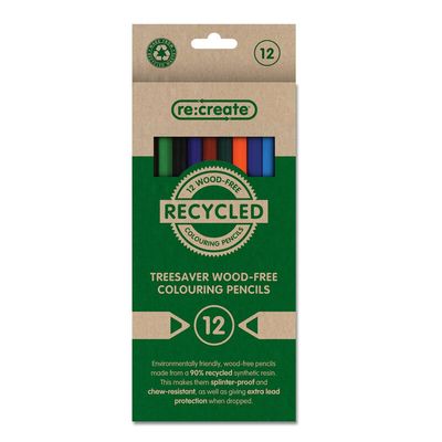 Classmaster Re:create Treesaver Colouring Pencils Assorted Colours (Pa