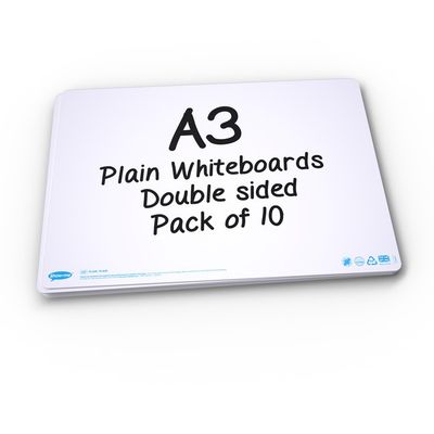 Show-me SHOW-ME PLAIN DRYWIPE BOARD A3 PK10