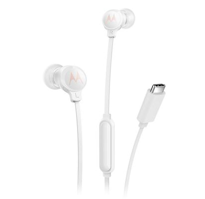 Motorola EARBUDS3CSWHITE headphones/headset Wired In-ear Calls/Music U