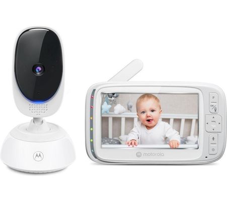 MOTOROLA VM75 5" Video Baby Monitor - White