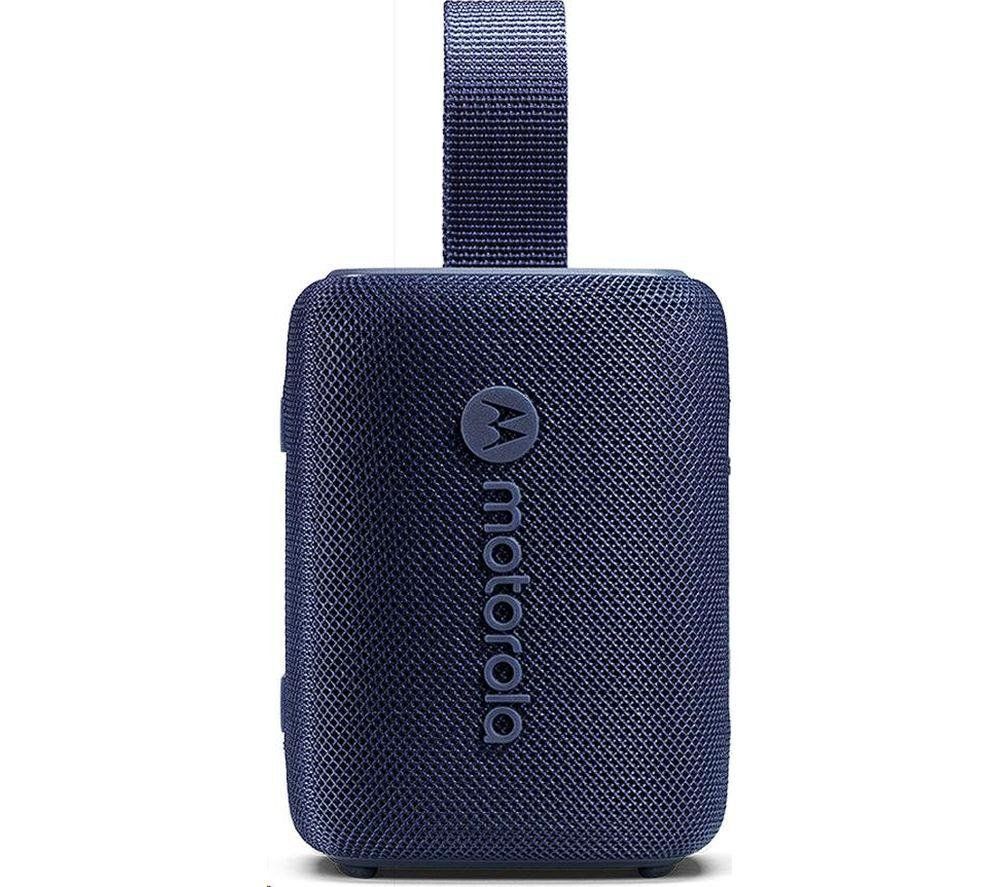 MOTOROLA ROKR 300 Portable Bluetooth Speaker - Blue, Blue - Image 1