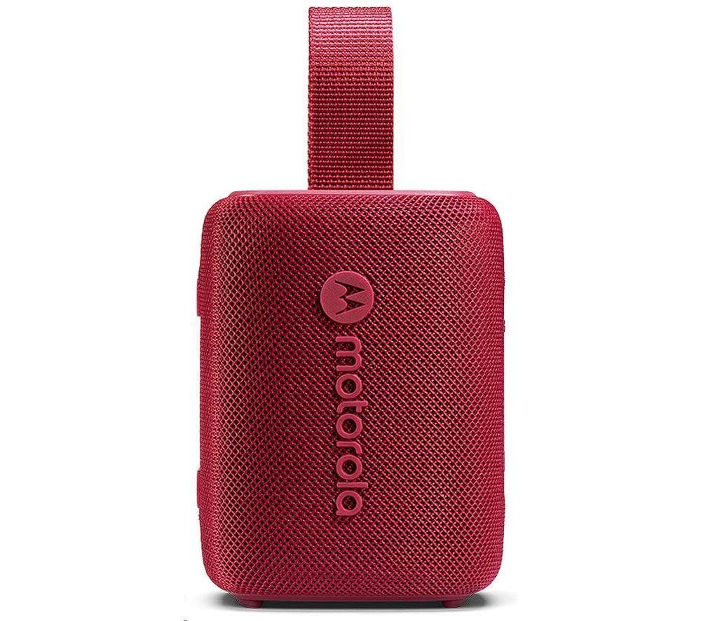 MOTOROLA ROKR 300 Portable Bluetooth Speaker - Red, Red - Image 1