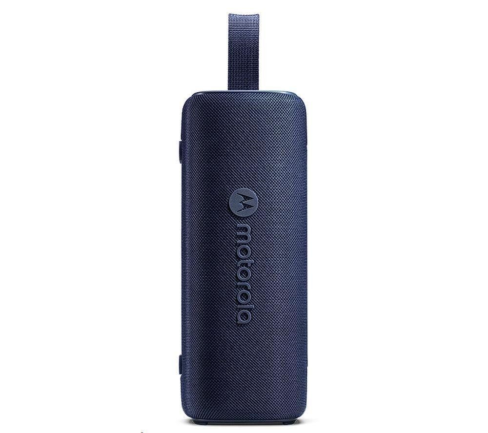 MOTOROLA ROKR 600 Portable Bluetooth Speaker - Blue, Blue - Image 1