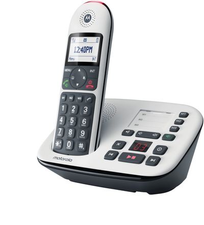 Motorola CD5011 Smart telephone Caller ID Grey. Silver