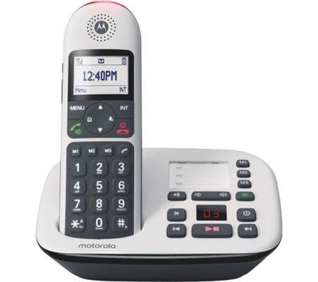 MOTOROLA CD5011 Cordless Phone - White, White