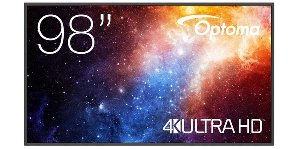 Optoma N3981K Digital signage flat panel 2.49 m (98") LED Wi-Fi 500 cd/m 4K Ultra HD Black Android 11 24/7 - Thumbnail 2