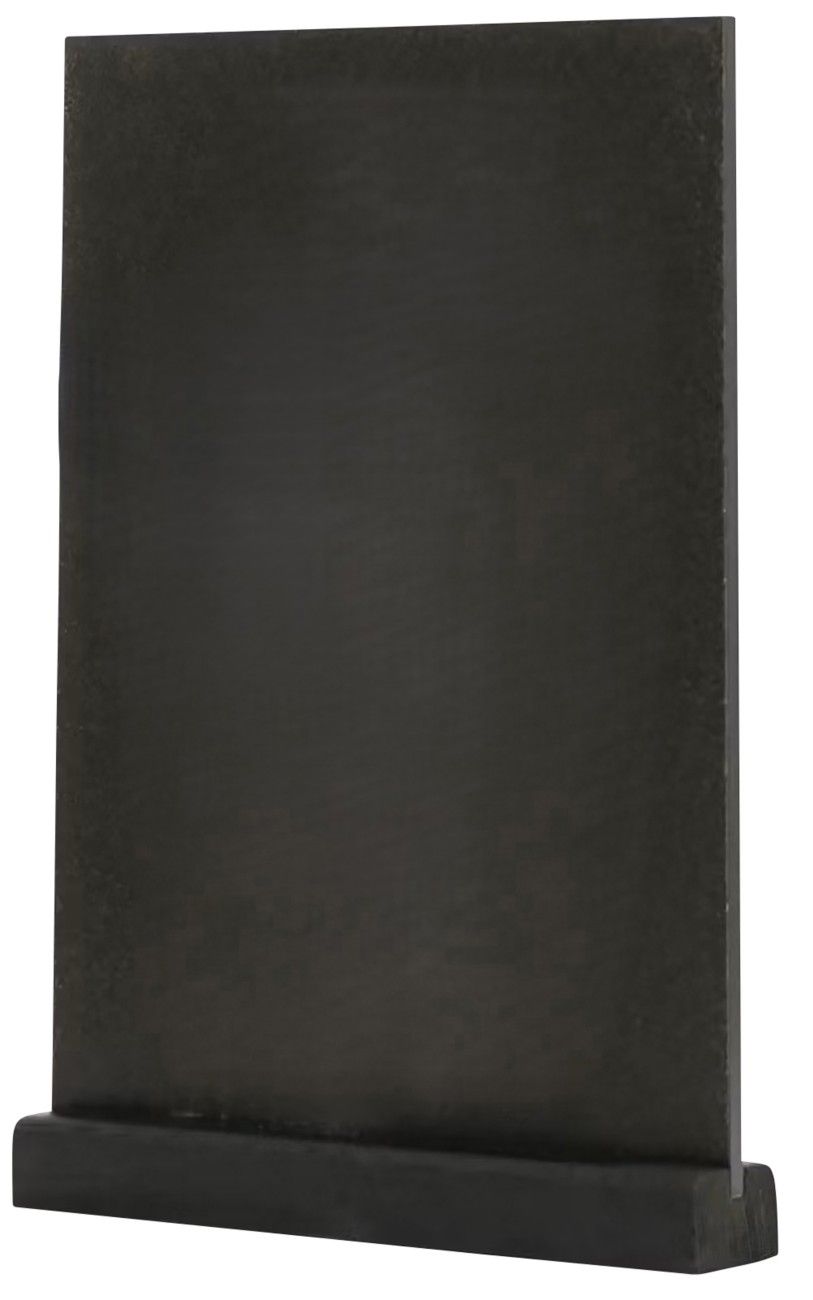 Deflecto Double Sided A4 Countertop Chalkboard Information Display Black (Pack of 4) TCB-A4-BLKX4 - Image 1