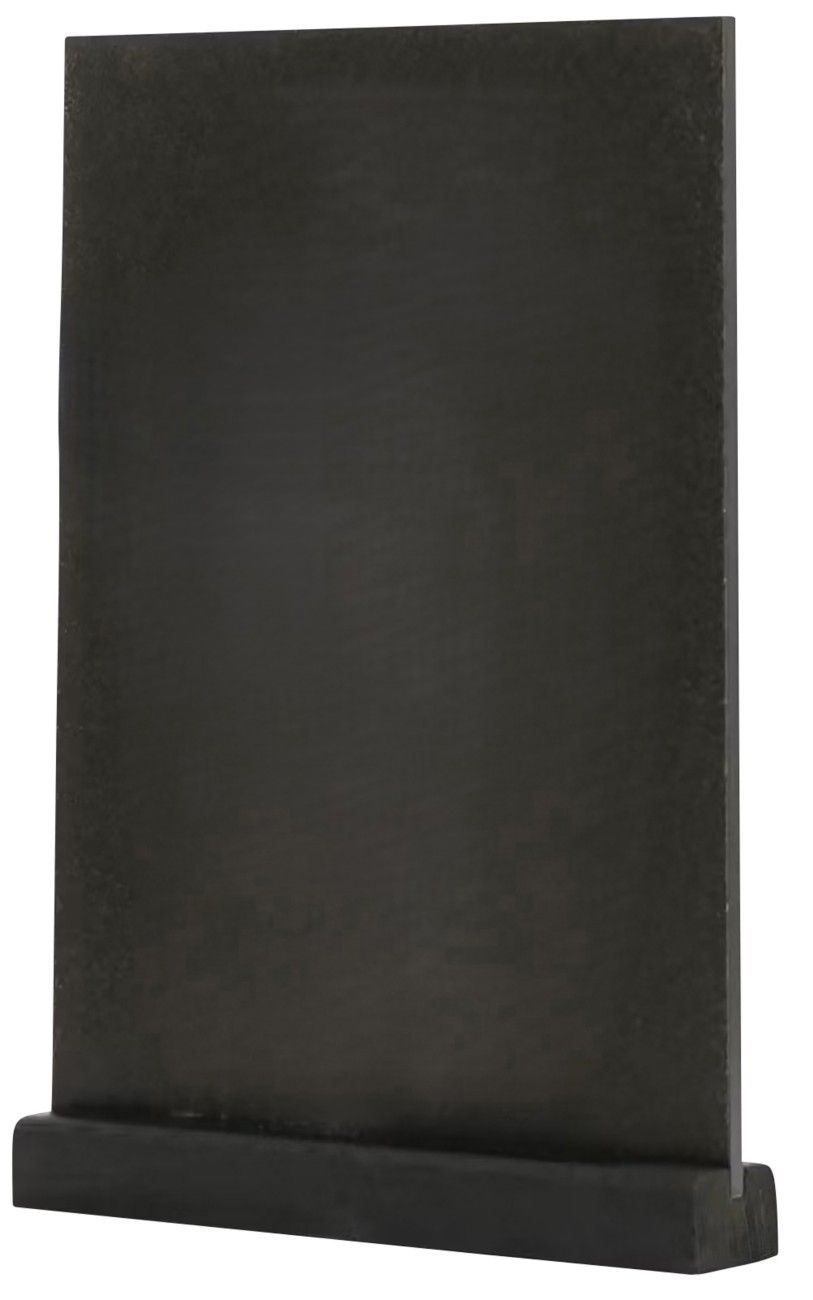 Deflecto Double Sided A5 Countertop Chalkboard Information Display Black (Pack of 4) TCB-A5-BLKX4 - Image 1