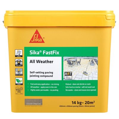 Sika Fastfix All-Weather Jointing Compound Deep Grey