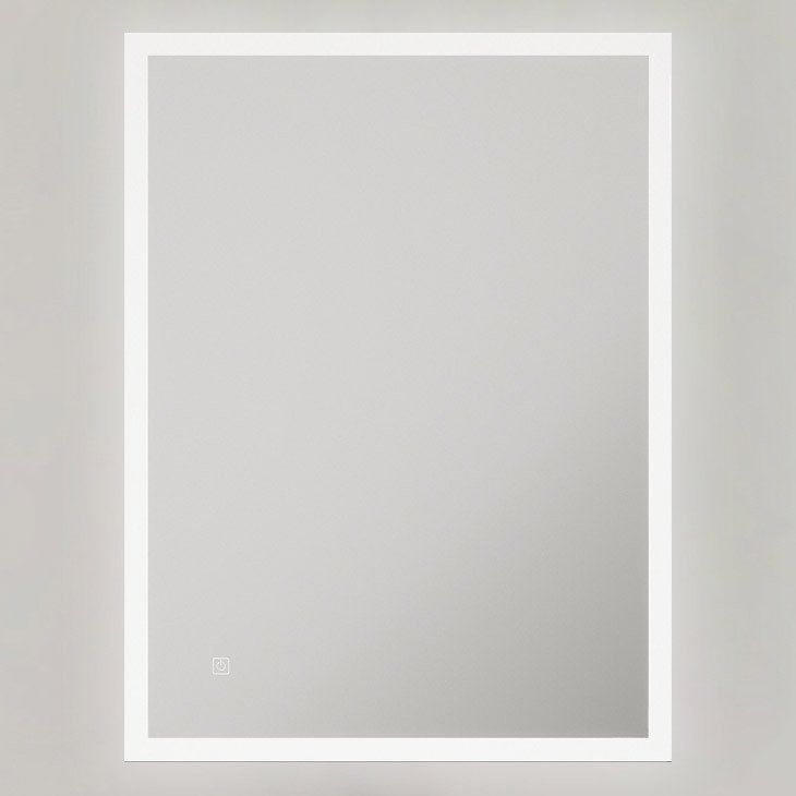 nxt gen Nevada LED 600x800mm Illuminated Bathroom Mirror with Demist Pad - Image 1