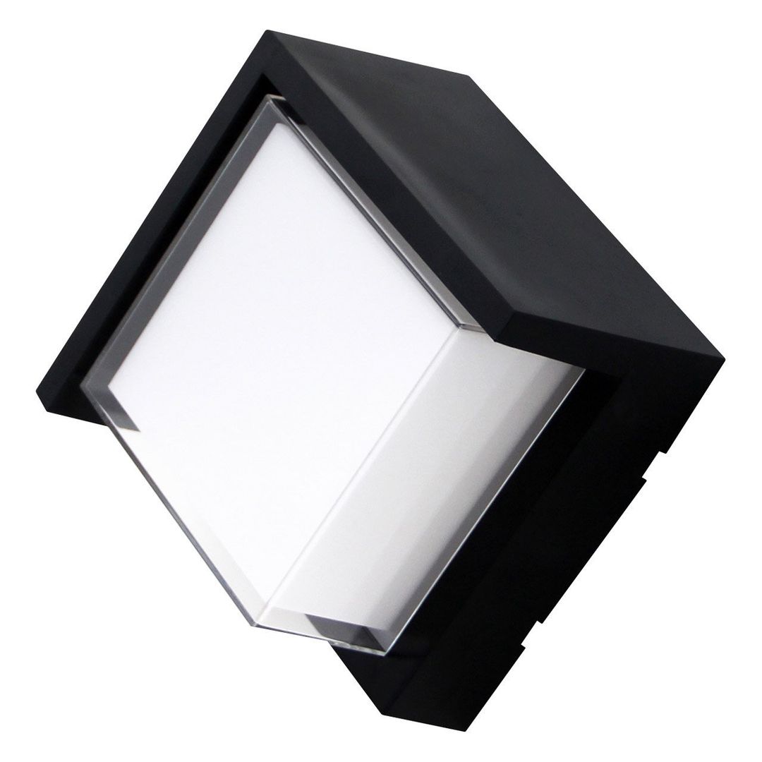 nxt gen Phoenix LED Square Bulkhead 15W All-Weather Outdoor Wall Light Tri-Colour CCT - Image 1
