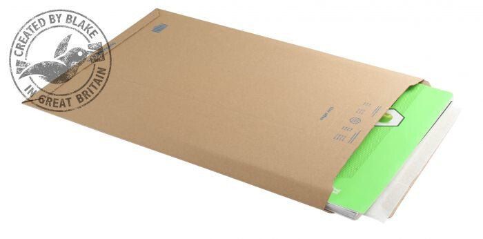 Blake Purely Packaging Corrugated Pocket Peel and Seal Kraft 353250mm (Pack 100) - Image 1
