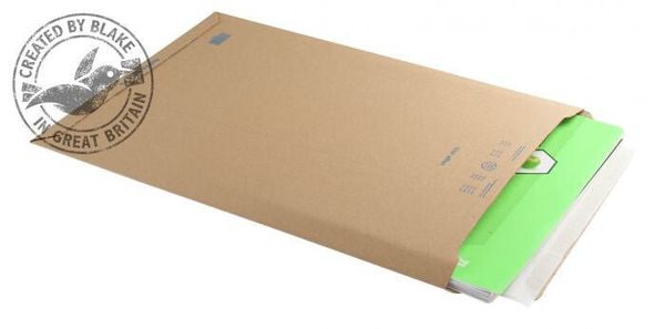 Blake Purely Packaging Corrugated Pocket Peel and Seal Kraft 353250mm (Pack 100)