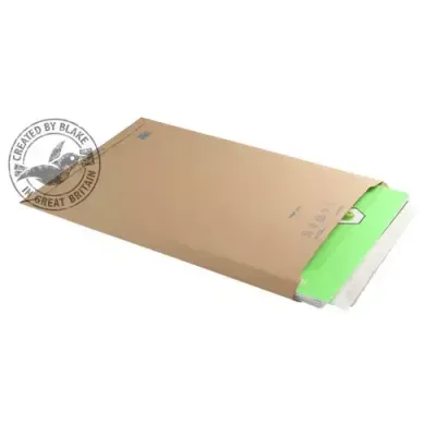 Blake Purely Packaging Corrugated Pocket Peel and Seal Kraft 490330mm (Pack 100)