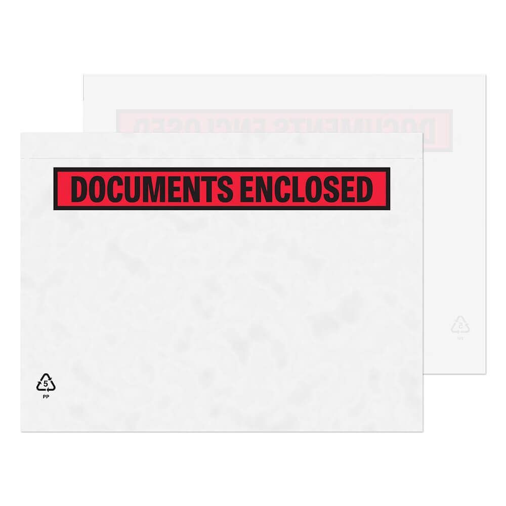 Blake Purely Packaging Printed Document Enclosed Wallet A5 235x175mm (Pack 1000) - Image 1